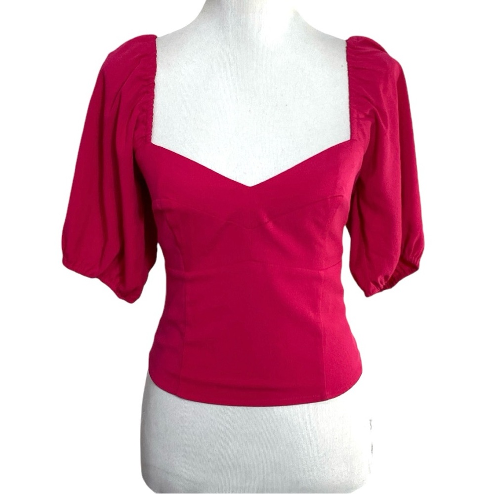 Abercrombie & Fitch Pink Crop Top